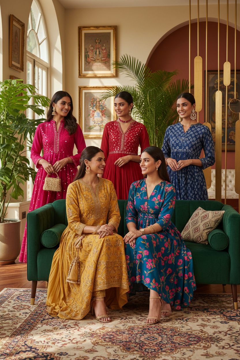 Ways to elevate your outfits (Kurti/Maxi) with budget friendly accessories