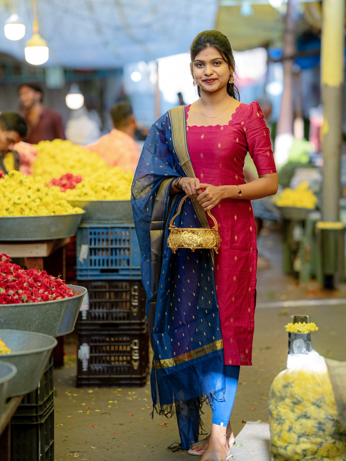 Kurti with Dupatta