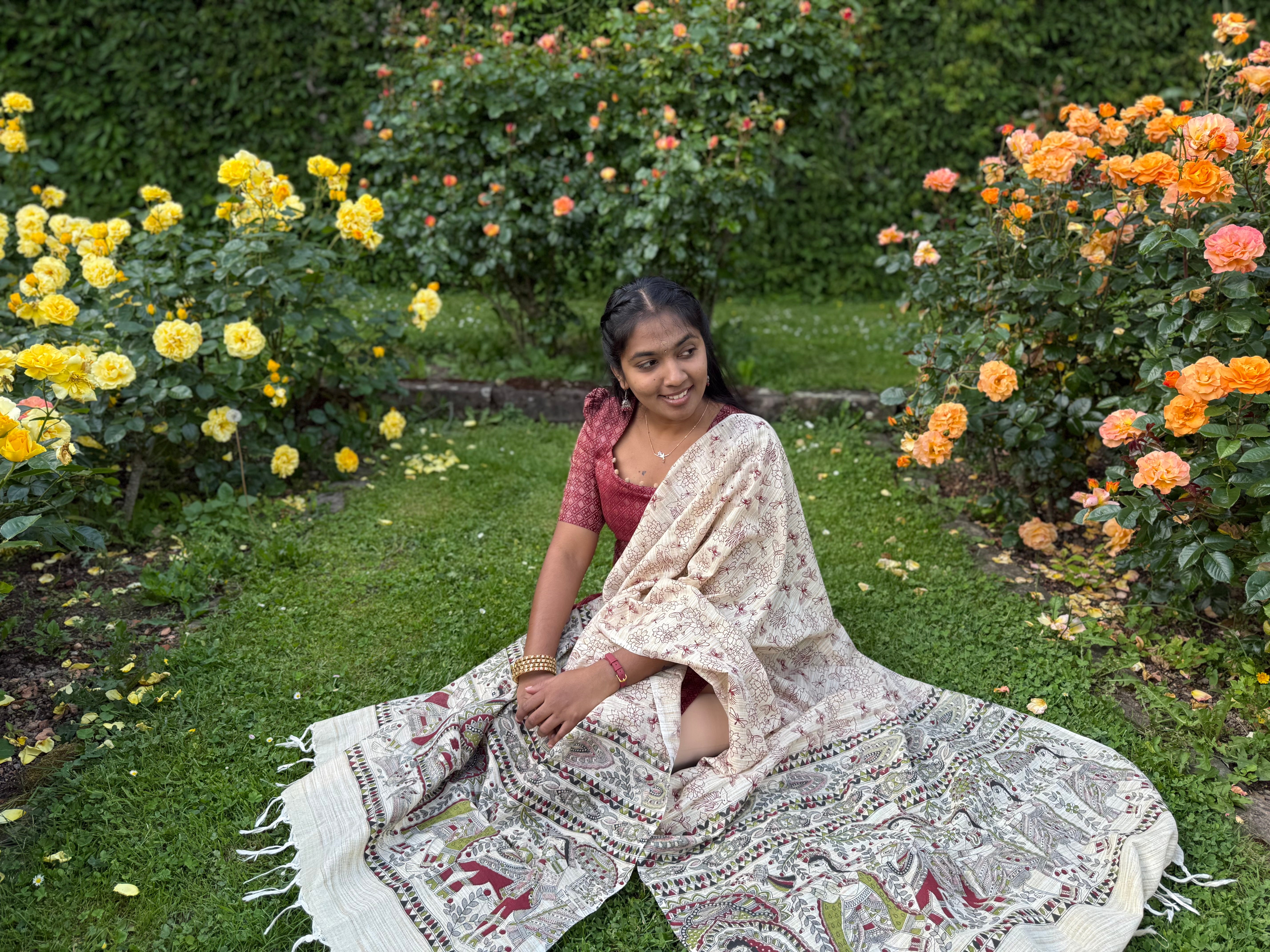 AC199 Katan Silk kurti dupatta set