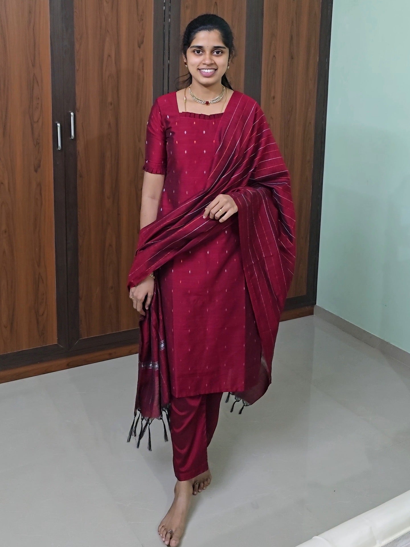 AC181 Raw Silk Suit