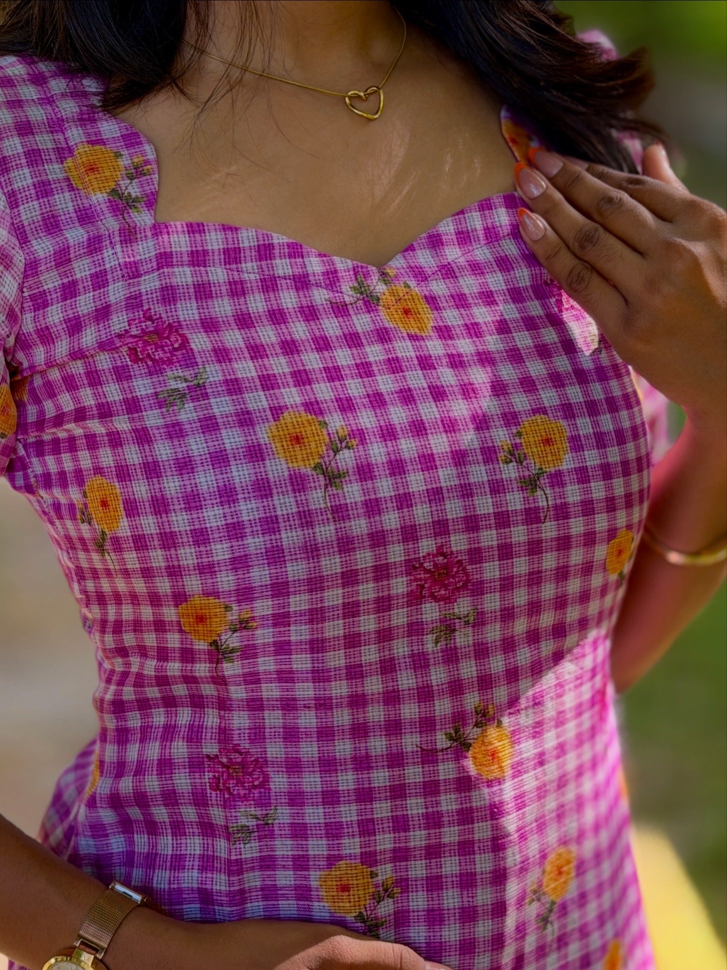 AC226 Kota Doriya Kurti