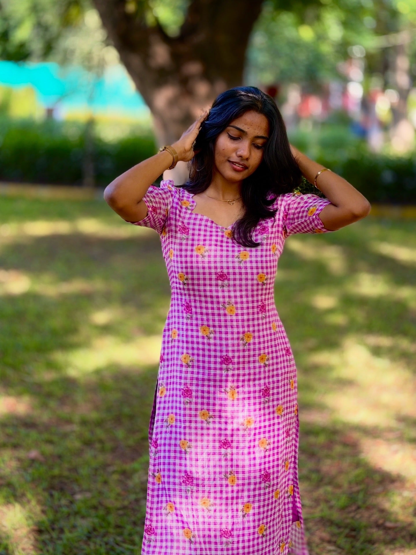 AC226 Kota Doriya Kurti