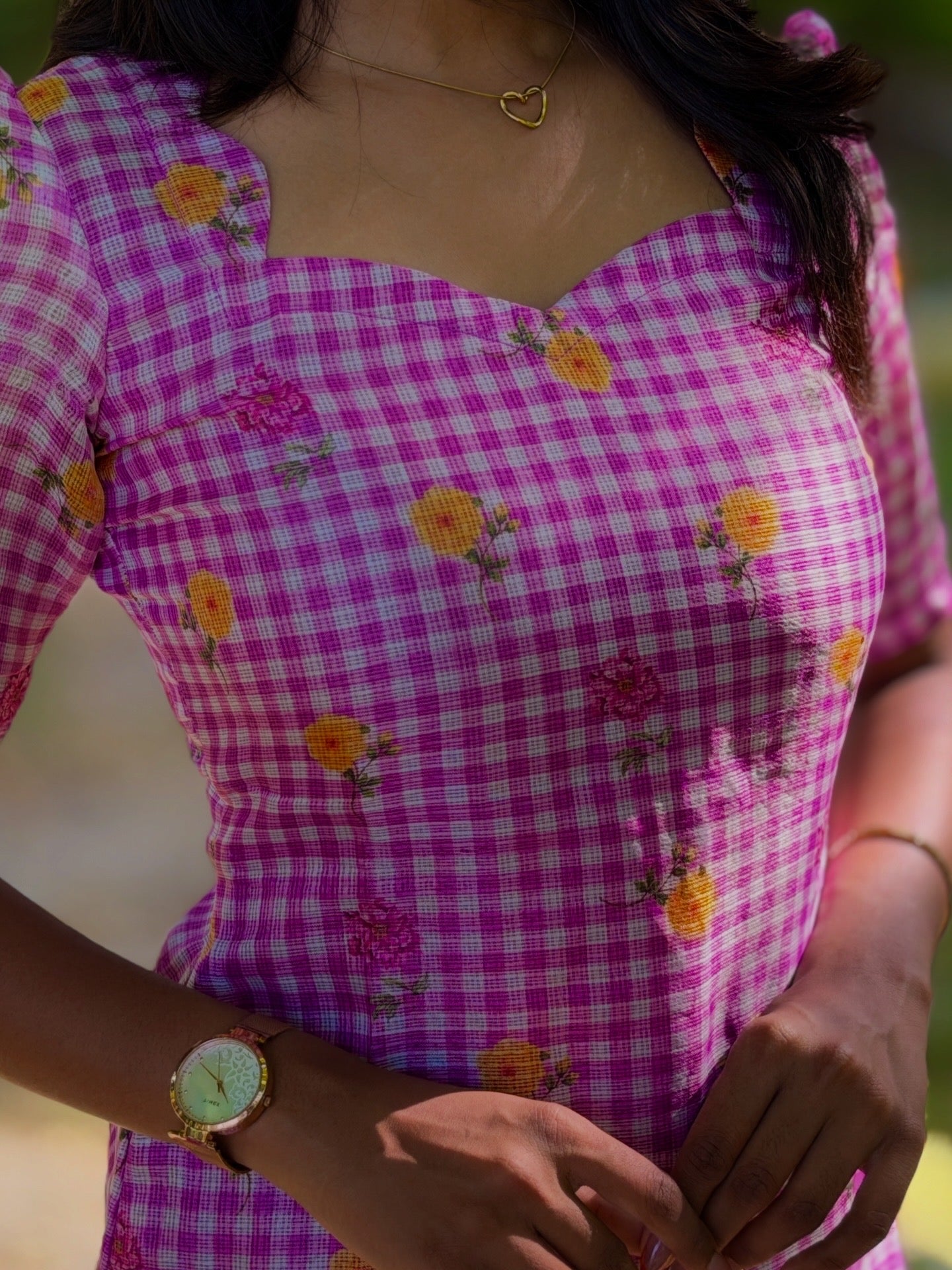 AC226 Kota Doriya Kurti