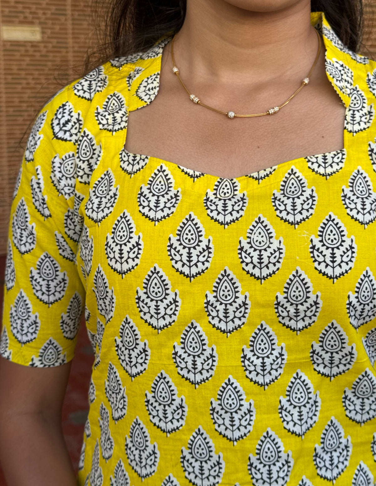 AC255 Pure Cotton Kurti set