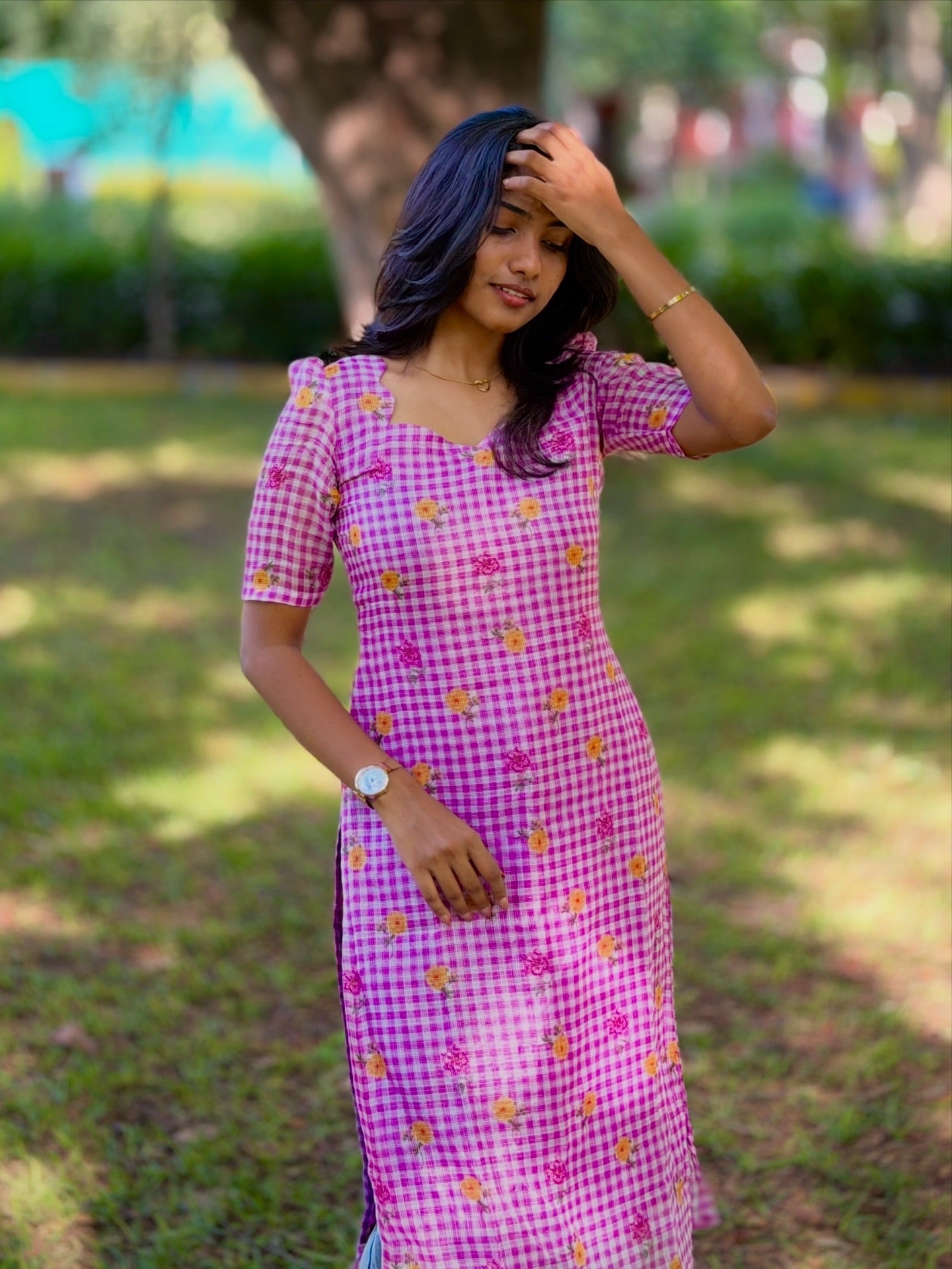 AC226 Kota Doriya Kurti