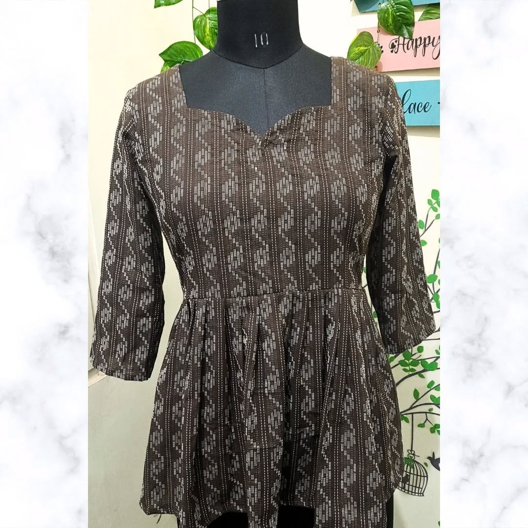 AC004 Kantha Cotton Short Top