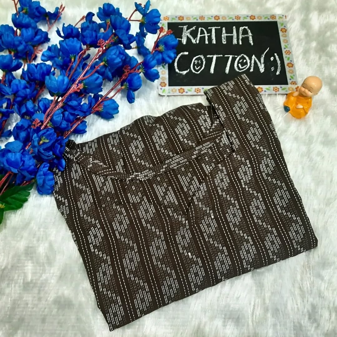AC004 Kantha Cotton Short Top
