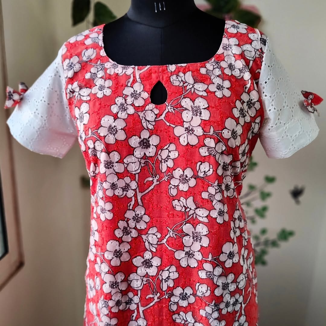 AC077 Hakoba Cotton Kurti