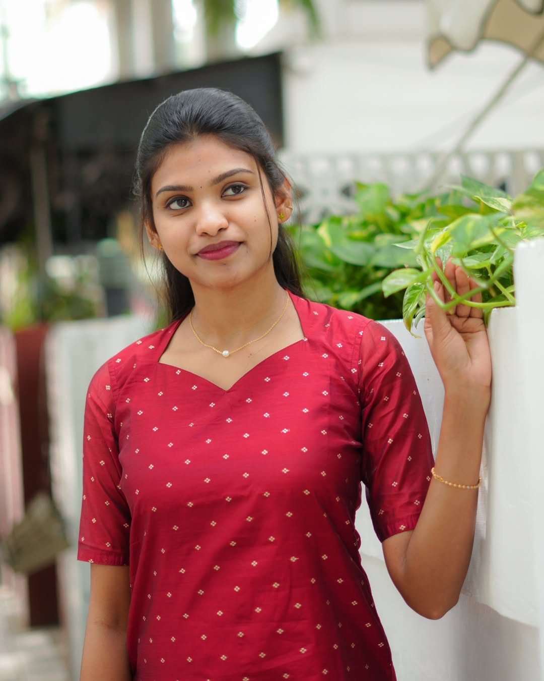 AC132 Chanderi Silk Kurti