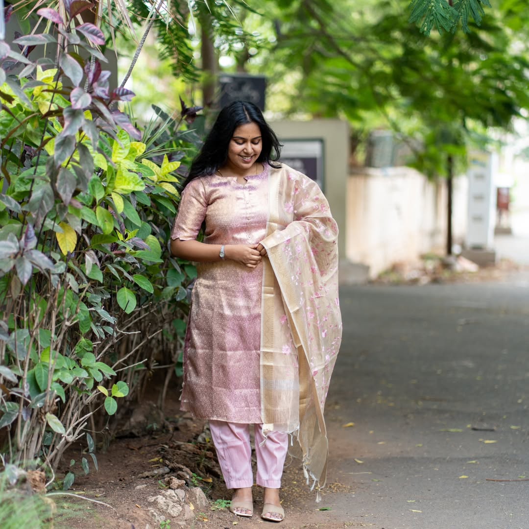 AC151 Banarasi Silk Suit