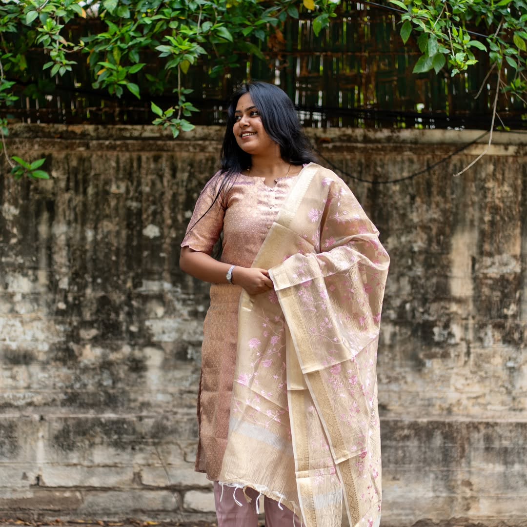 AC151 Banarasi Silk Suit
