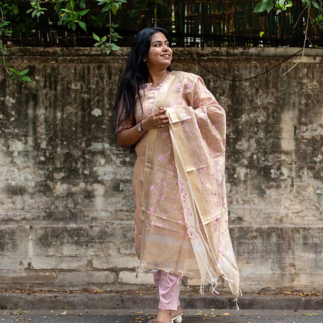 AC151 Banarasi Silk Suit
