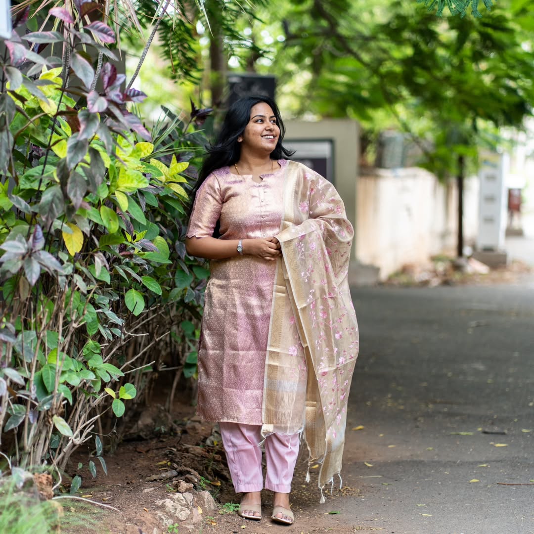 AC151 Banarasi Silk Suit